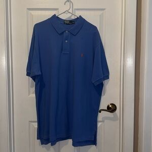 Polo by Ralph Lauren polo short sleeve shirt in blue XXL